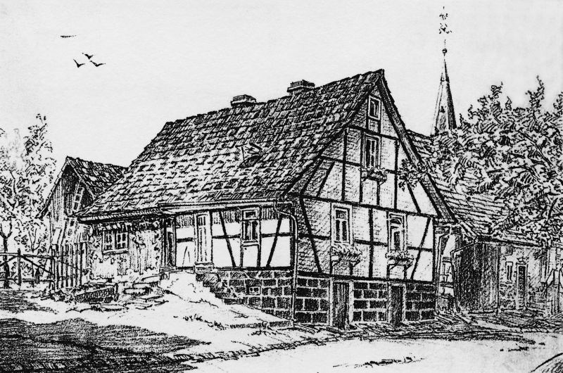 Altes Waldenserhaus in Palmbach