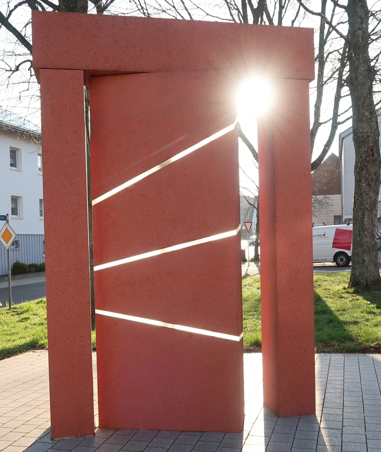 Waldenserdenkmal "Tor des Ankommens" in Palmbach