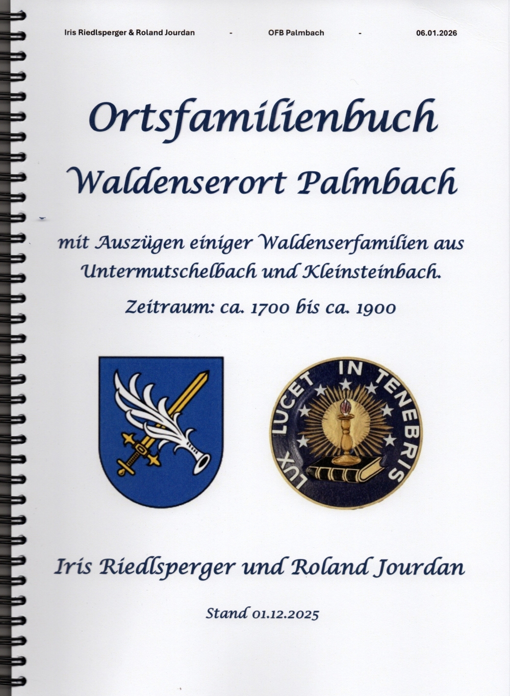 Ortsfamilienbuch Palmbach