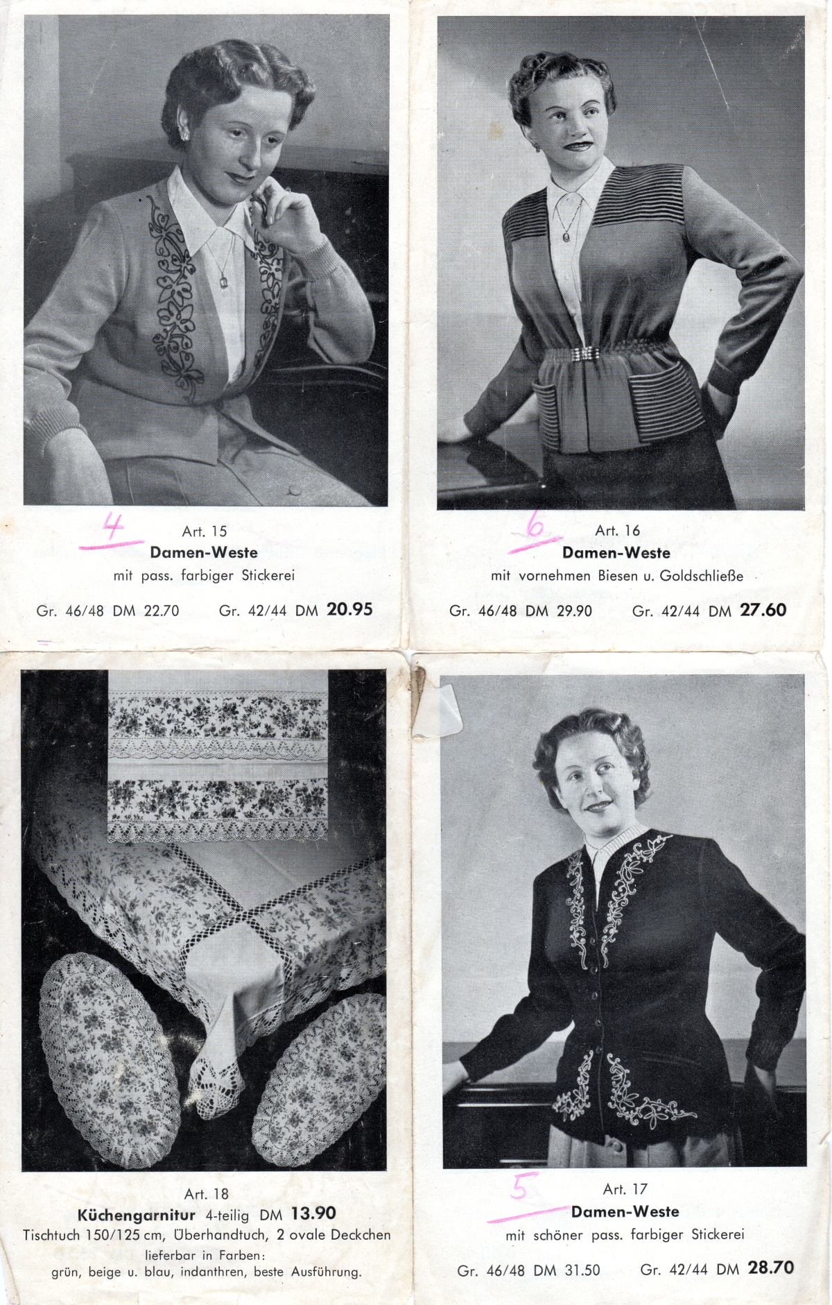 Willi Piston Textil-Versandhaus, Katalog Willi Piston Textil-Versandhaus, Katalog