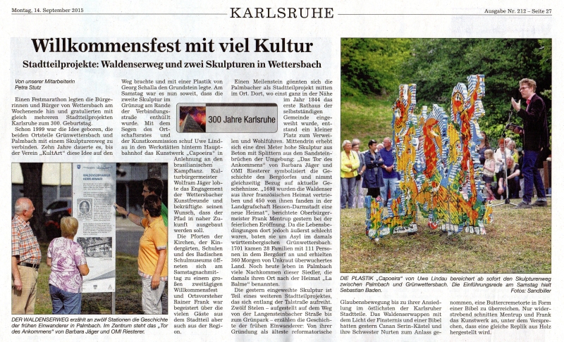 BNN-Bericht zum Stadtteilfest 2015 BNN-Bericht zum Stadtteilfest 2015