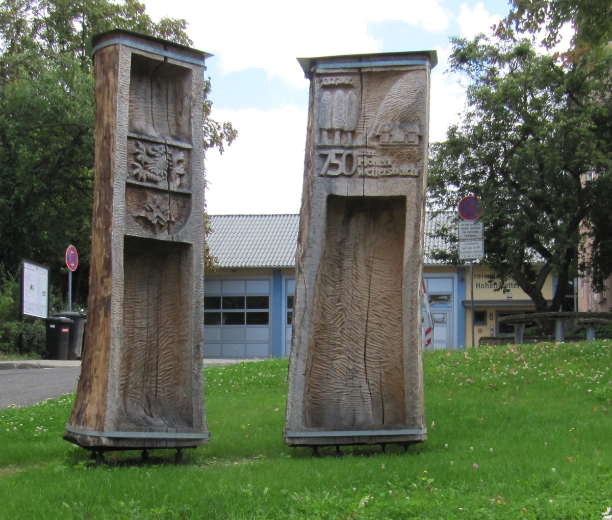 Installation Vergänglich und Erwartend" von Laura Danzi