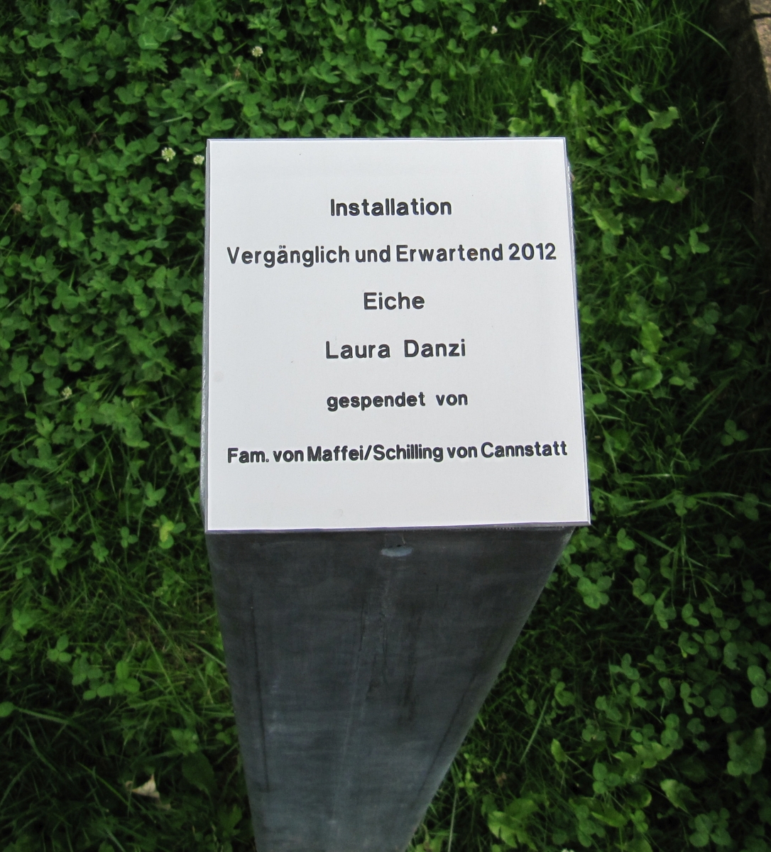 Installation "Vergänglich und Erwartend" von Laura Danzi Installation "Vergänglich und Erwartend" von Laura Danzi