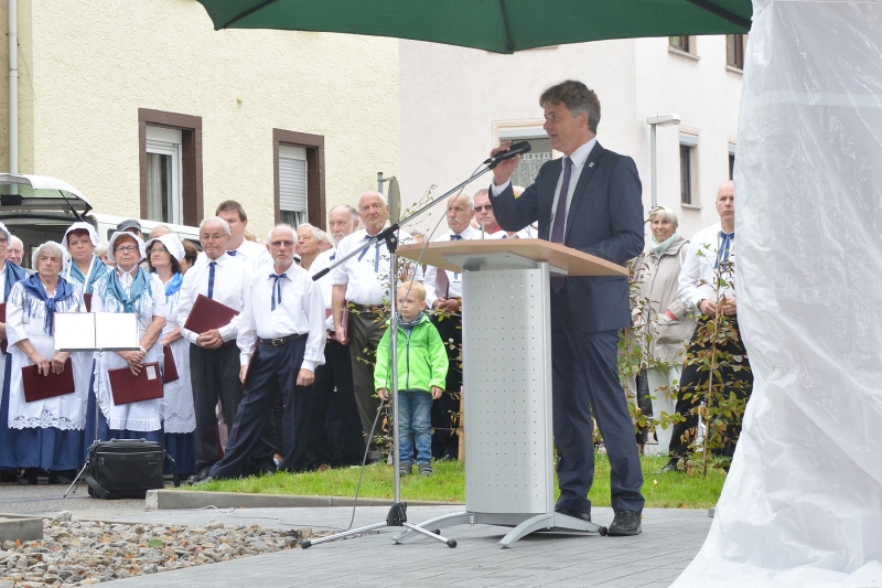 OB Mentrup bei seiner Festrede