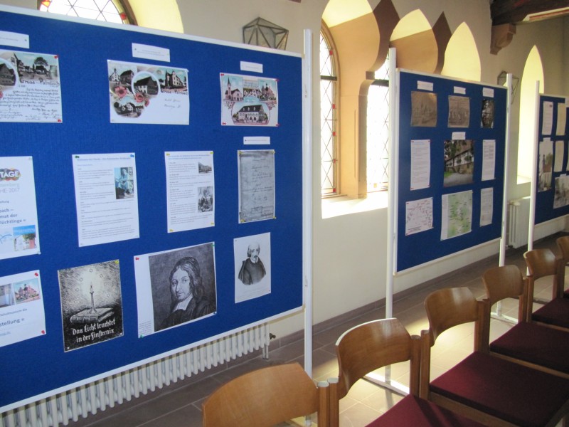 Fotoausstellung "Palmbach – neue Heimat der Waldenserflüchtlinge"