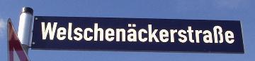 Welschenäckerstraße in Pforzheim