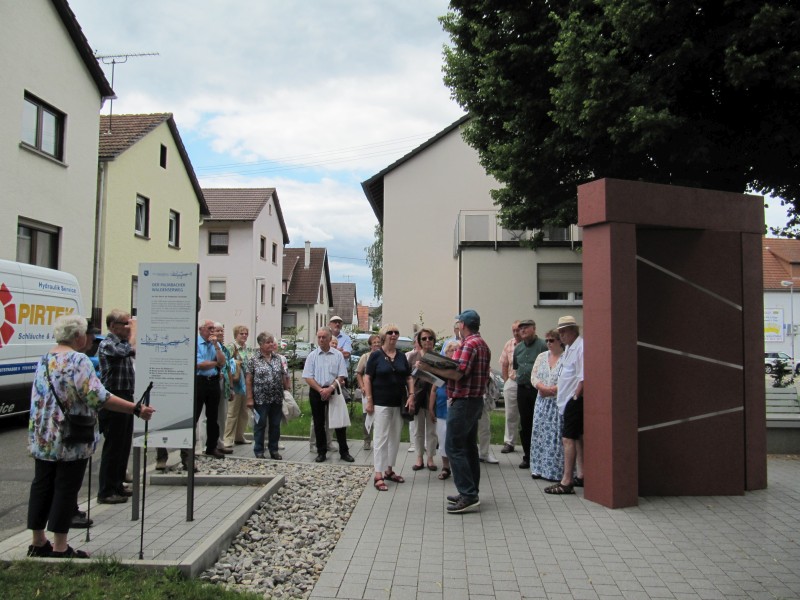 Führung am Palmbacher Waldenserweg